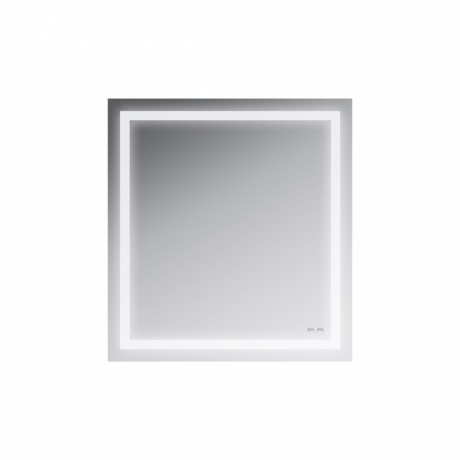 Универсальное зеркало настенное с контурной LED-подсветкой, 65 см AM.PM GEM M91AMOX0651WG - фото 1