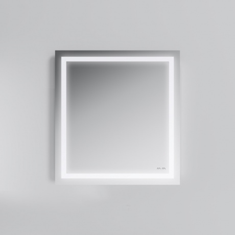 Универсальное зеркало настенное с контурной LED-подсветкой, 65 см AM.PM GEM M91AMOX0651WG - фото 4