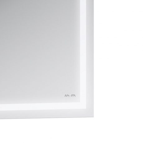 Универсальное зеркало настенное с контурной LED-подсветкой, 80 см AM.PM GEM M91AMOX0801WG - фото 3