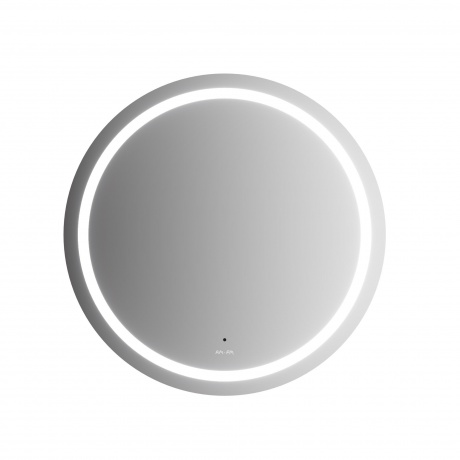 Универсальное зеркало с контурной LED-подсветкой, ИК- сенсором, круглое, 65 см AM.PM X-Joy M85AMOX0651WG - фото 1