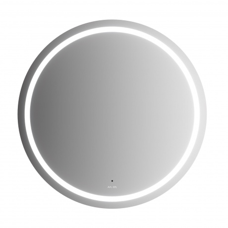 Универсальное зеркало с контурной LED-подсветкой, ИК- сенсором, круглое, 80 см AM.PM X-Joy M85AMOX0801WG - фото 2