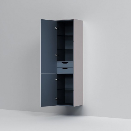 Шкаф-колонна, универсальный, подвесной, 40 см AM.PM INSPIRE V2.0 M50ACHX0406EGM, push-to-open, элегантный - фото 4