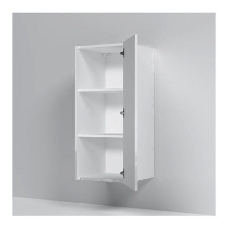 Шкаф с полками 40см AM.PM Func M8FCH04029WG белый - фото 4
