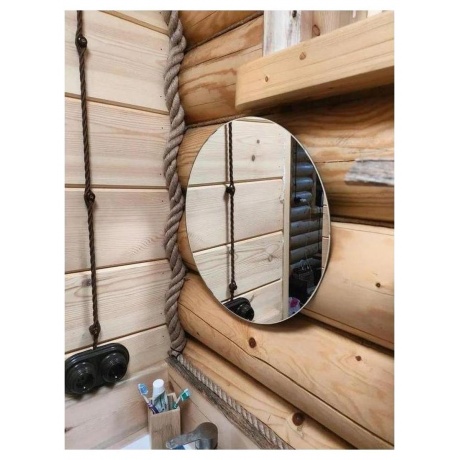 Зеркало без подсветки MIXLINE 400 (525521) - фото 3