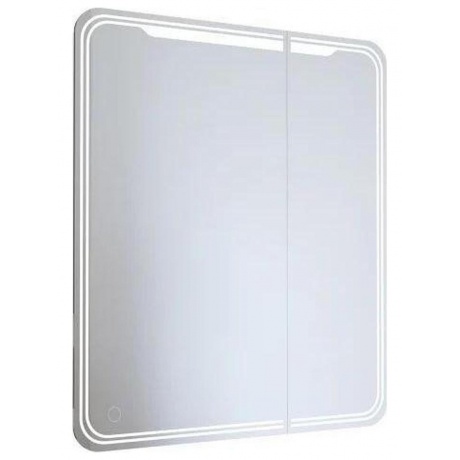 

Зеркало шкаф MIXLINE 700*800 (ШВ) 2 створки, левый, сенсорный выкл, светодиодная подсветка ВИКТОРИЯ (547259)