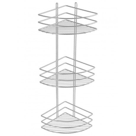 

Полка Fixsen угловая трехэтажная цвет серый (FX-710-3)