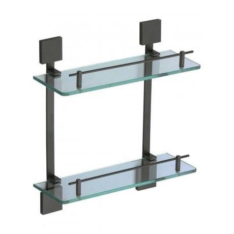 

Полка прямая Savol двойная стеклянная 40 см (S-06522H)