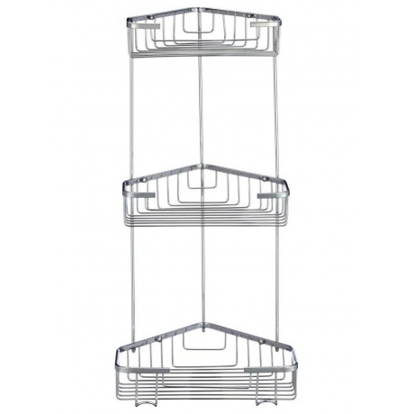 

Полка решетка Savol угловая тройная (S-002832-3)