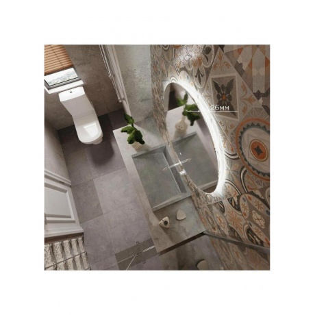 Зеркало MIXLINE "Алон круг" - ЭКОНОМ D700 (550311) - фото 5