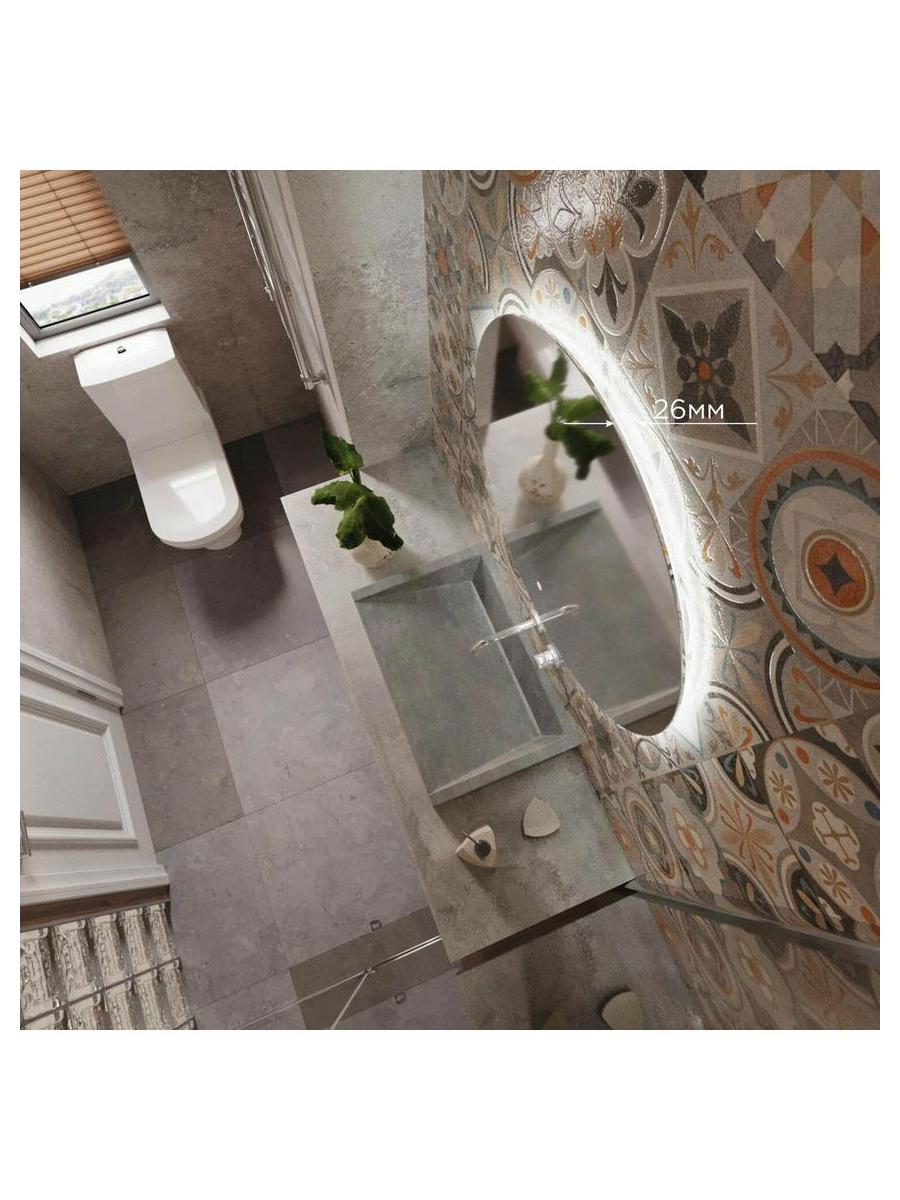 Зеркало MIXLINE "Алон круг" - ЭКОНОМ D700 (550311) - фото 5