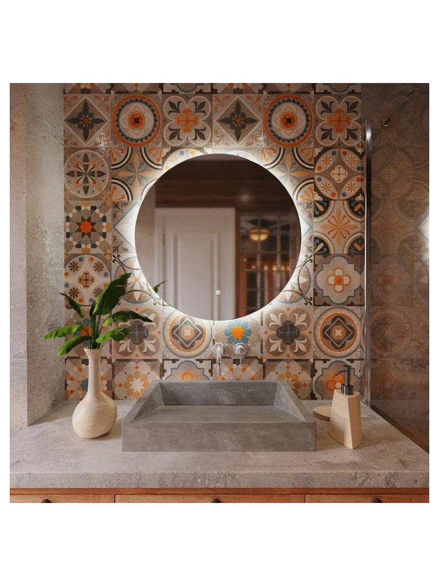 Зеркало MIXLINE "Алон круг" - ЭКОНОМ D700 (550311) - фото 6