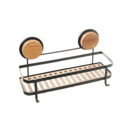 

Полка Fixsen прямая одноэтажная черная-дерево Magic (FX-950B-1)