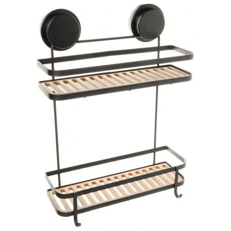 

Полка Fixsen прямая двухэтажная черная Magic (FX-930B-2)