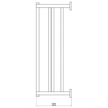 Полка для полотенец Savol  (S-06544A) - фото 2