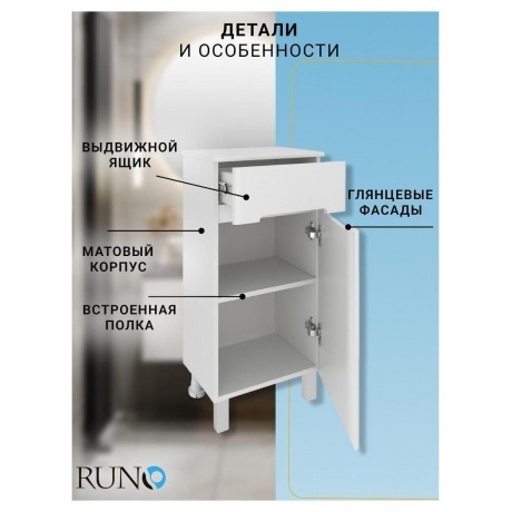 Полупенал Runo правый Парма 40  (00-00001049) - фото 5