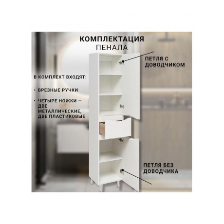 Пенал Runo правый Афина 35 (00-00001173) - фото 8