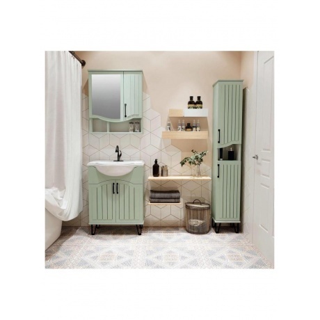 Пенал Runo мята правый Марсель 30 (00-00001221) - фото 4