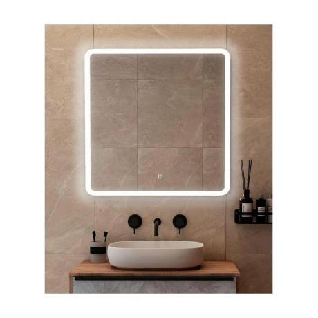 Зеркало RUNO с подсветкой 800х800 Руан Led (00-00001289) - фото 6