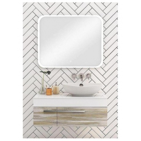 Зеркало RUNO с подсветкой 1000х800 Руан Led (00-00001290) - фото 3