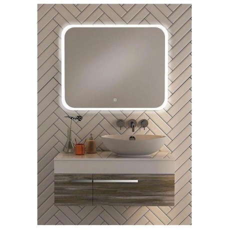 Зеркало RUNO с подсветкой 1000х800 Руан Led (00-00001290) - фото 4