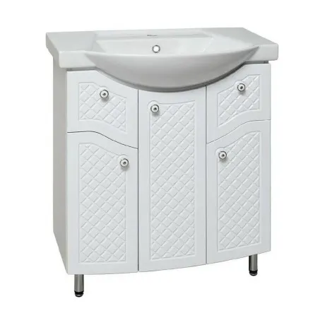 Тумба под раковину Runo  (под умывальник Элеганс 75) Милано 75 (...