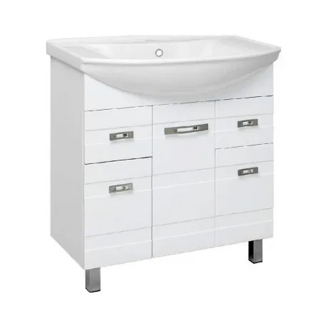 Тумба под раковину Runo  (под умывальник Стиль 85) Турин 85 (УТ0...