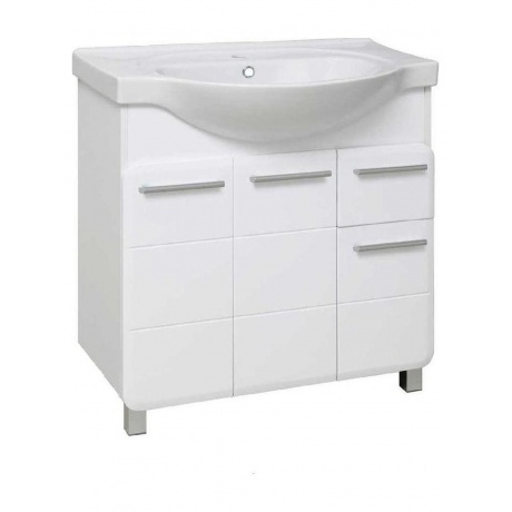 Тумба под раковину Runo  (под умывальник Erica 80) Эрика 80 (УТ0...