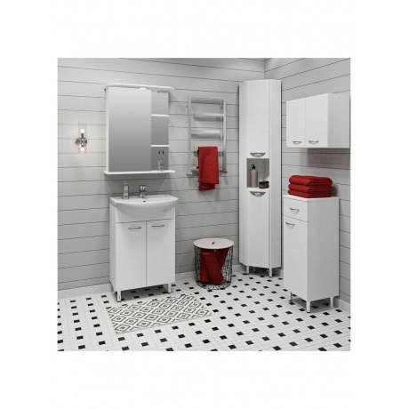 Полупенал Runo с корзиной для белья 40 (00000000118) - фото 9