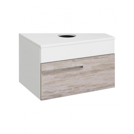 

Тумба под раковину Runo подвесная (под умывальник Moduo Square 50/ Гамма 56/ Infinity 60/ Moduo Leaf 55) Вудлайн 65 (00-00001009)