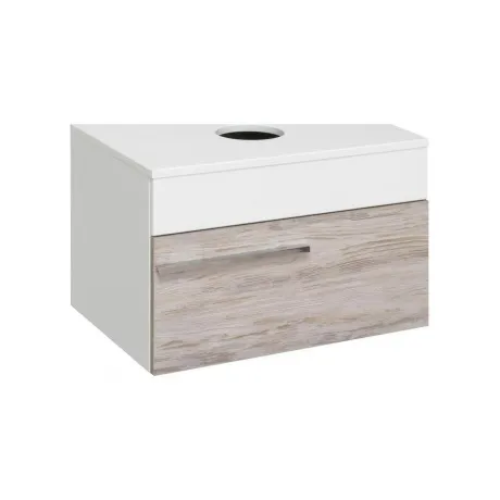 Тумба под раковину Runo подвесная (под умывальник Moduo Square 5...