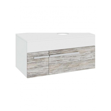 Тумба под раковину Runo подвесная (под умывальник Moduo Square 5...