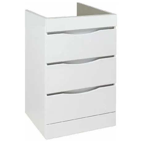 Тумба под раковину Runo  (под умывальник Гамма 120 лайт левое/ п...