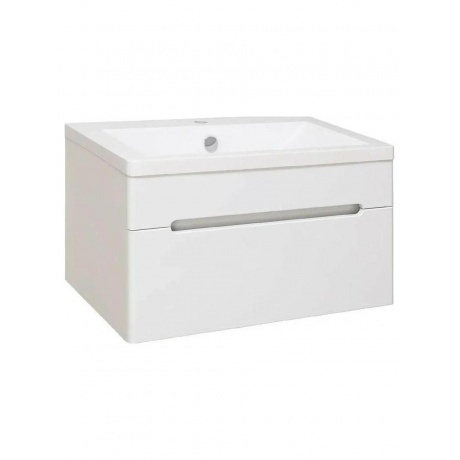 

Тумба под раковину Runo подвесная 1 ящик (под умывальник Omega 75) Парма 75 (00000001140)