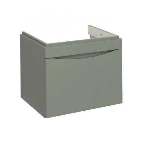 Тумба под раковину Runo подвесная цемент (под умывальник Moduo 6...
