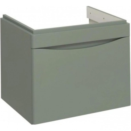 Тумба под раковину Runo подвесная цемент (под умывальник Moduo 6...
