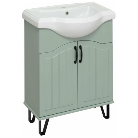 

Тумба под раковину Runo мята (под умывальник Классик 65 ) Марсель 65 (00-00001217)