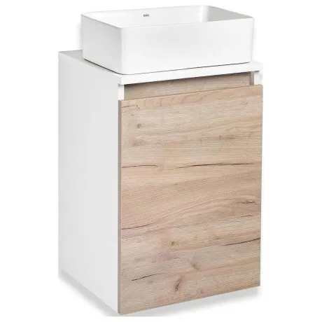 Тумба под раковину Runo  крафт дуб Бари 40 (00-00001372)