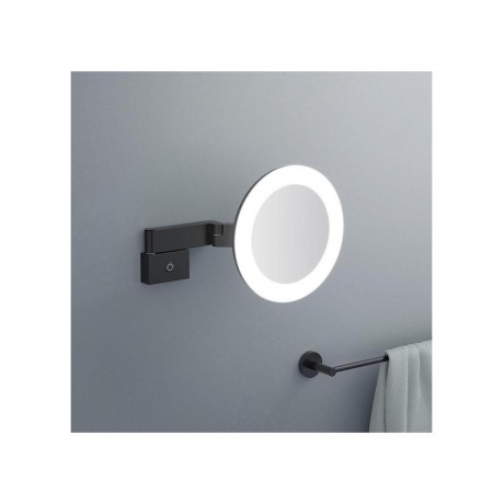 Зеркало с подсветкой Timo Petruma черный (15276/03) - фото 2