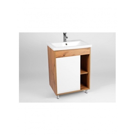 Тумба VIANT "Бостон" COMO 50 1 ств  380х460х820 (VBOS50CO-T1ST)