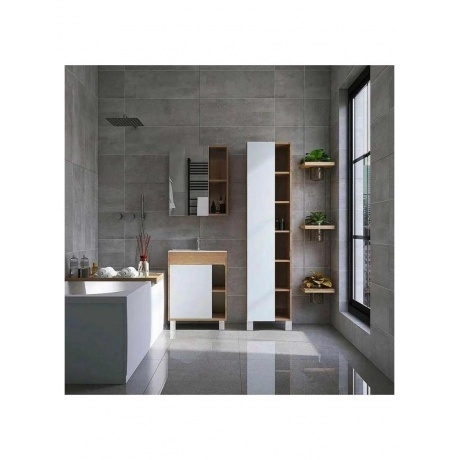 Пенал VIANT &quot;Бостон&quot; правый/левый 300х450х1900 (VBOS450-PEN) - фото 5