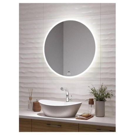 Зеркало VIANT &quot;Мюнхен&quot; 60х60 LED подсветка  (VMUN60-ZLED) - фото 2