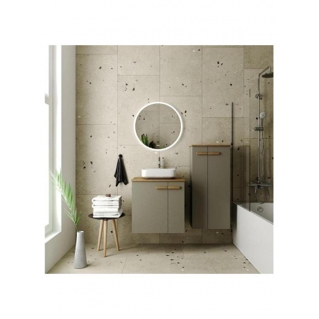 Зеркало VIANT &quot;Мюнхен&quot; 60х60 LED подсветка  (VMUN60-ZLED) - фото 3