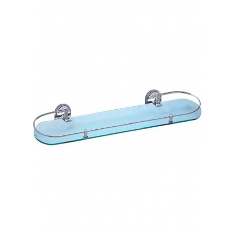 

Полка стеклянная Haiba хром (HB1907-1)