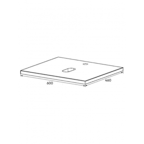 Столешница VIANT "Neo" (VNEO60ON-STMDF) - фото 3