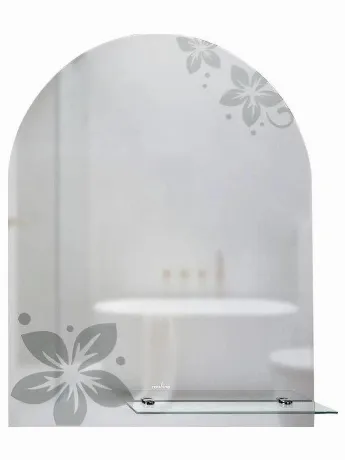 Зеркало MIXLINE "Анис" 535*680 с полкой (552588)