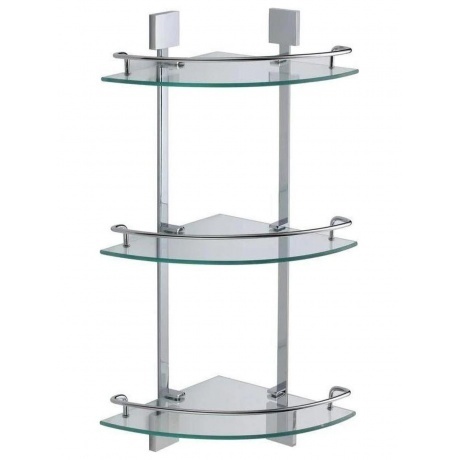 

Полка угловая тройная (стеклянная) Savol S-065322A-3