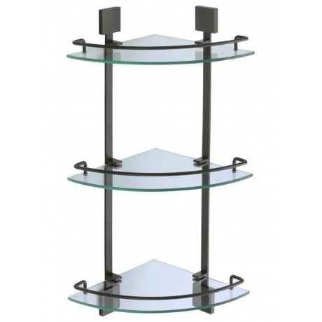 

Полка угловая тройная (стеклянная) Savol S-065322H-3