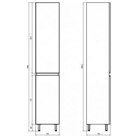 Пенал ASB-Mebel Марко 35 (10741) - фото 2