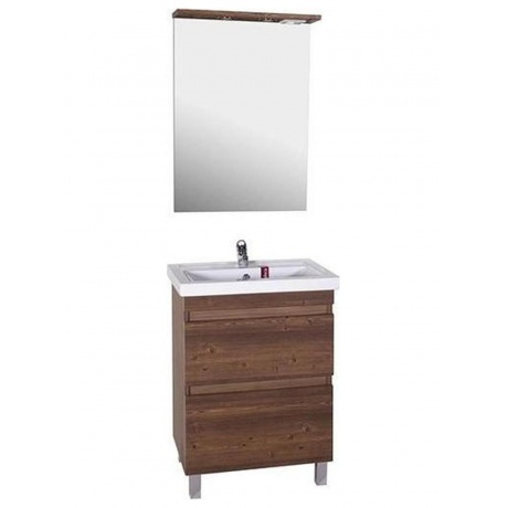 Зеркало ASB-Mebel Коста 60 "Светлый орех" (11484) - фото 2