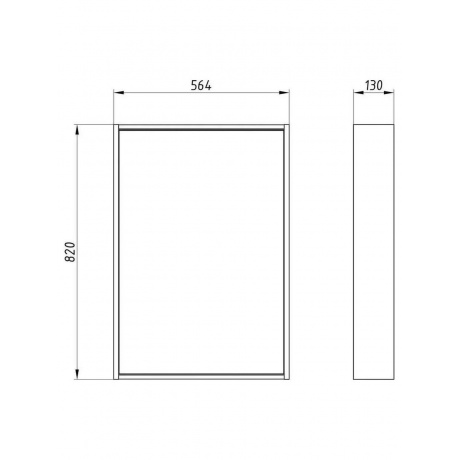 Зеркало ASB-Mebel Монца 60 (12290) - фото 6